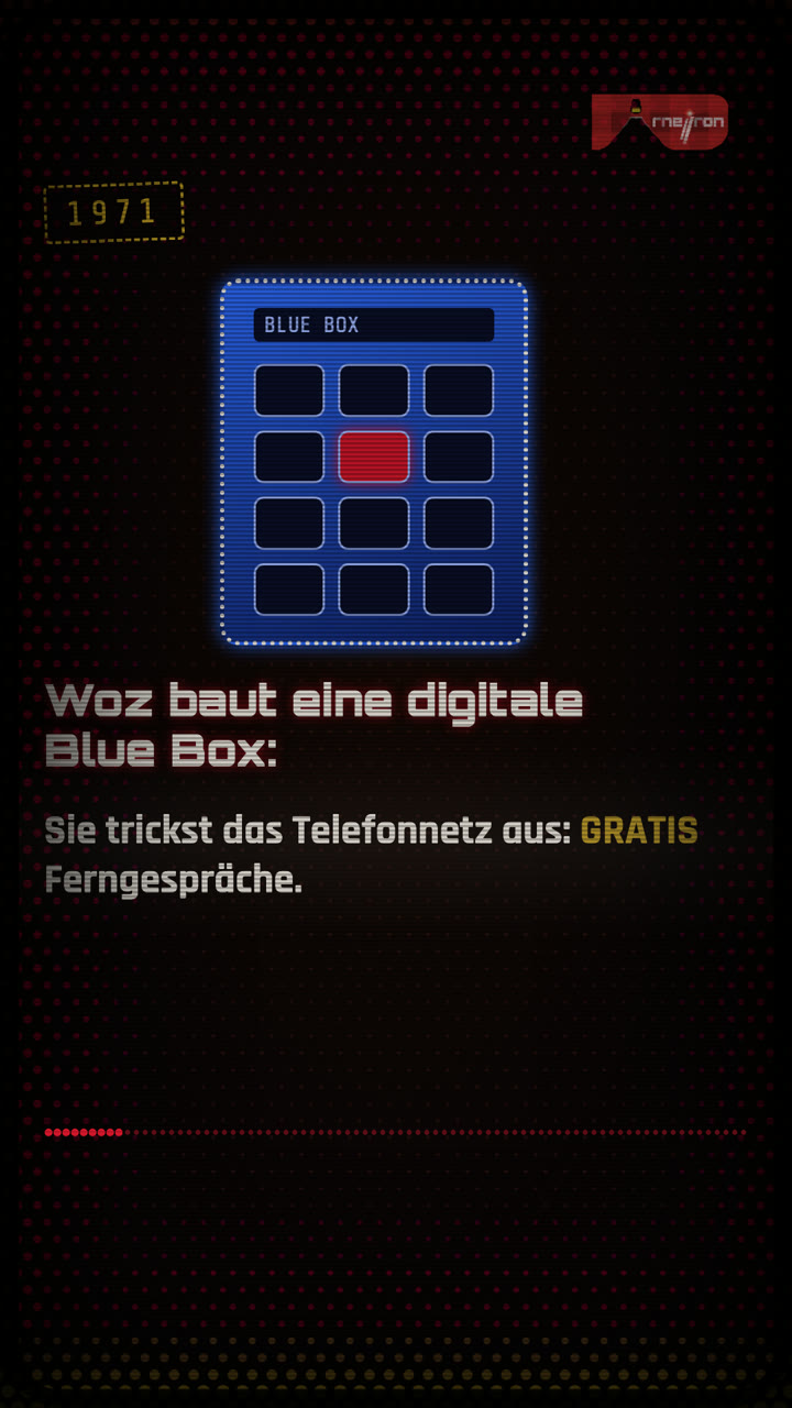 Die Blue Box von 1971, aus unserem Short. Nur Illustration, kein funktionierendes Gerät.