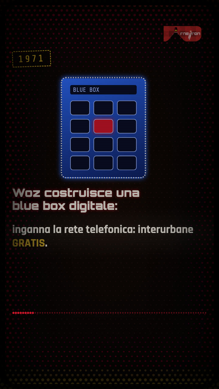 La blue box del 1971, dal nostro short. Solo illustrazione, nessun apparecchio funzionante.